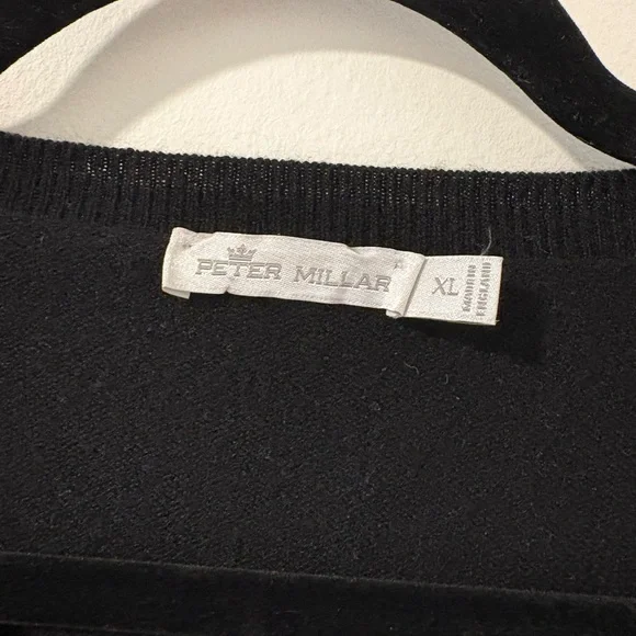 Women’s Peter Millar V-neck Cashmere Sweater XL - Picture 3 of 6